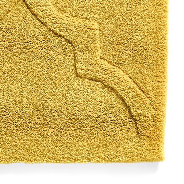 Tappeto giallo senape Puro, 120 x 170 cm Hong Kong - Think Rugs-image-4