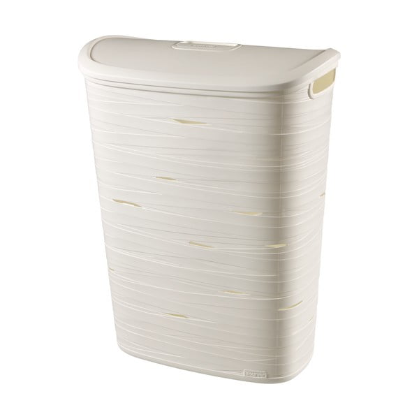 Cesto portabiancheria bianco , 49 l Ribbon - Curver