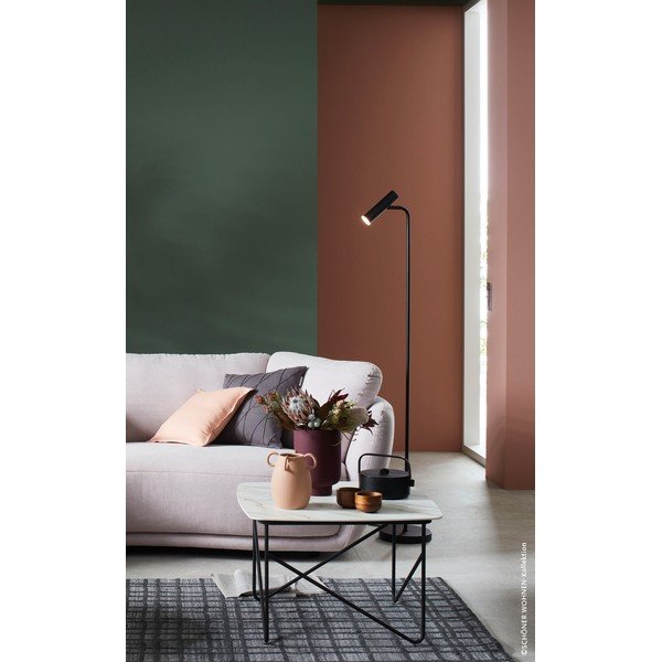 Lampada da terra nera a LED dimmerabile  (altezza 154 cm) Stina - Fischer & Honsel-image-1