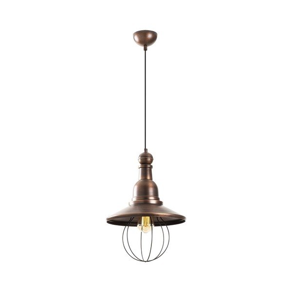 Lampada a sospensione in metallo nero in rame Opviq luci Dariea - Opviq lights-image-2