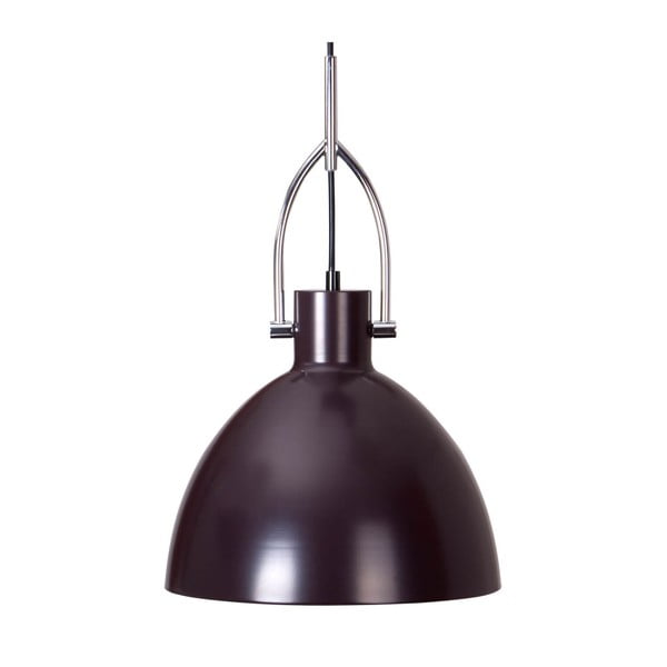 Lampada da soffitto in metallo marrone scuro Canet, ø 28 cm Simat - sømcasa