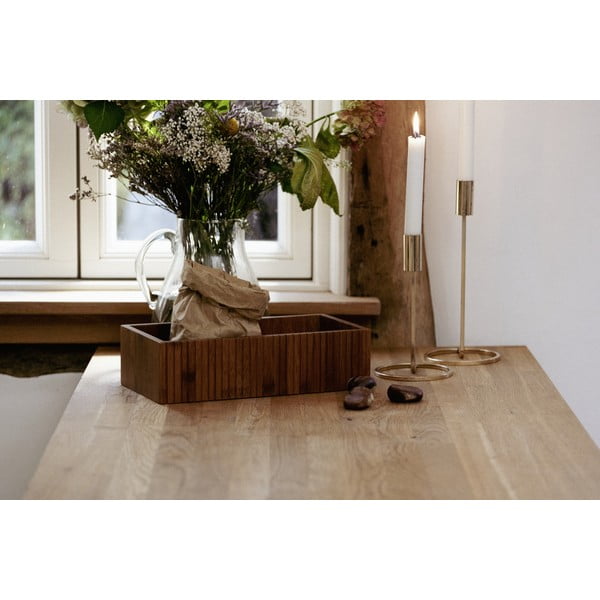 Scatola di colore naturale in bambù 30x15x8 cm Mera – Wenko-image-2