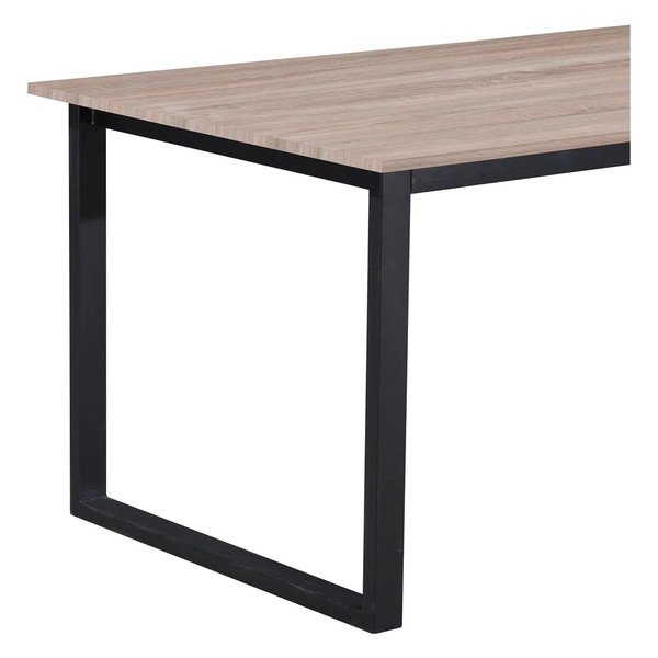 Tavolo da pranzo con piano effetto rovere 90x160 cm Luton – Støraa-image-4