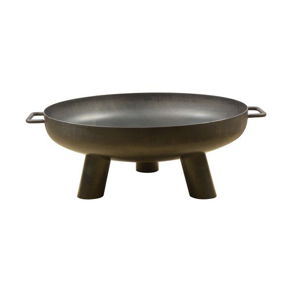 Caminetto in metallo con maniglie, ø 60 cm - Esschert Design