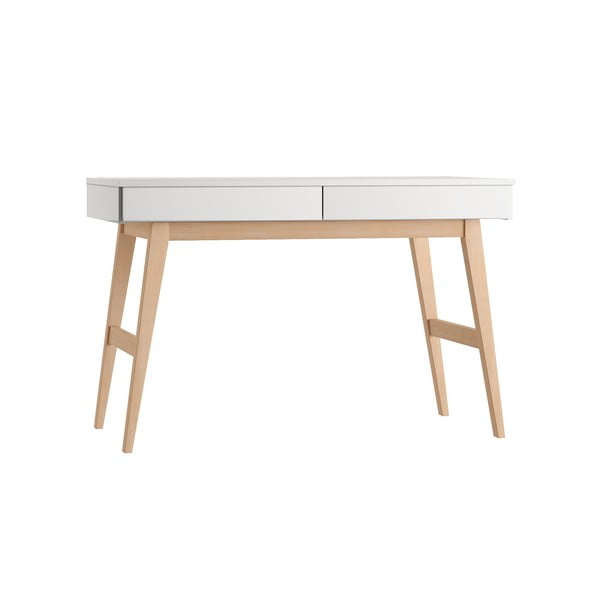 Scrivania per bambini con piano bianco 60x120 cm Swing - Pinio-image-2