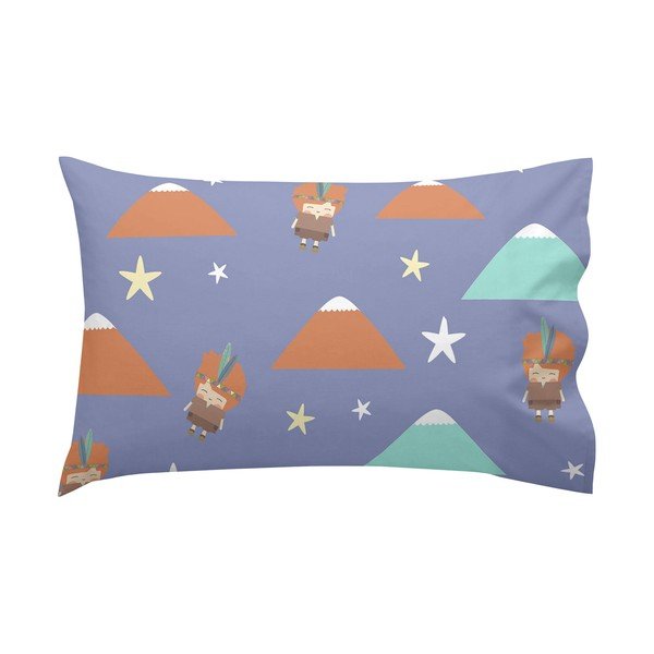 Biancheria da letto per bambini in puro cotone , 120 x 100 cm Indian Night - Happynois-image-2