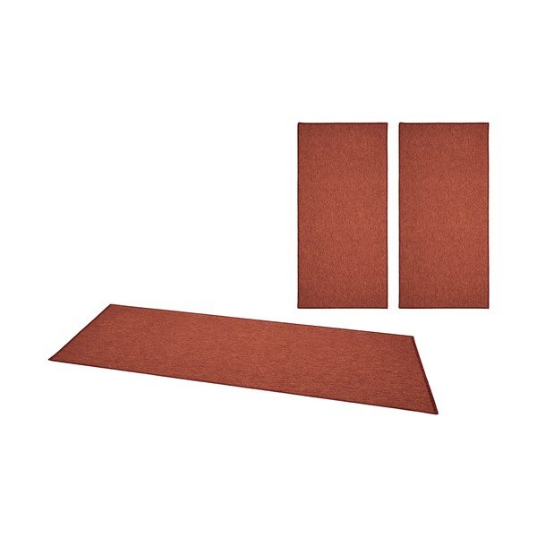 Set di 3 corridori rossi Casual - BT Carpet