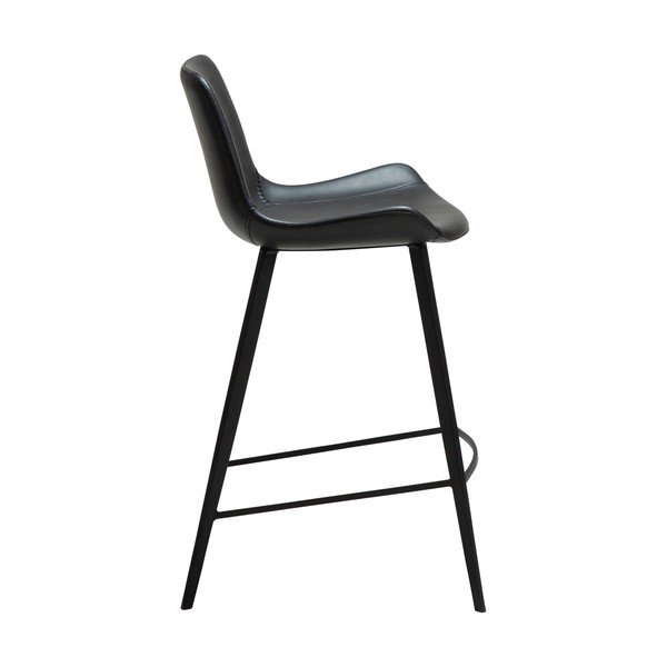 Sgabello da bar nero (altezza della seduta 65 cm) Hype – DAN-FORM Denmark-image-2
