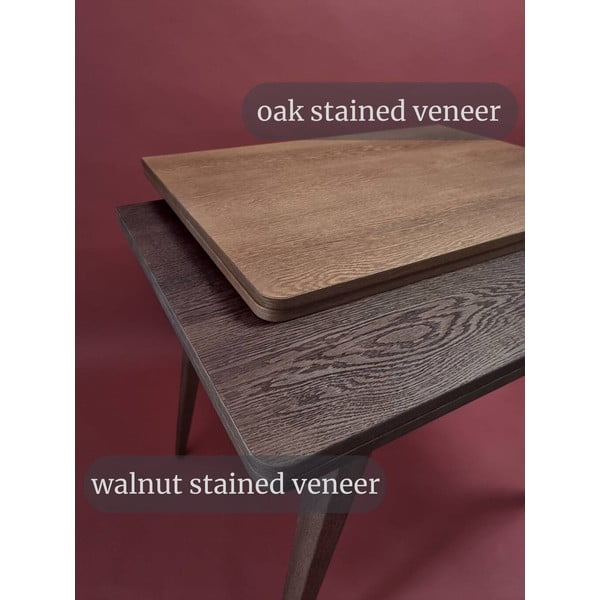 Tavolo da pranzo con piano effetto frassino allungabile 65x90 cm Envelope – Ragaba-image-4