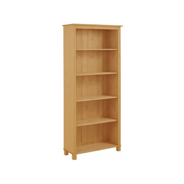 Libreria colore naturale in legno di pino 77x171 cm Pivo - Støraa-image-2