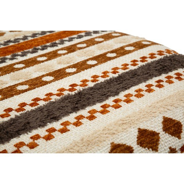 Poggiapiedi marrone/beige Ethnic  – Mauro Ferretti-image-3