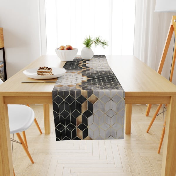 Runner da tavolo 140x45 cm Optic - Minimalist Cushion Covers-image-2