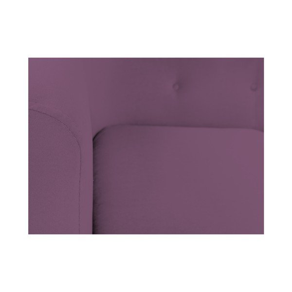 Fialové křeslo Kooko Home Love-image-1