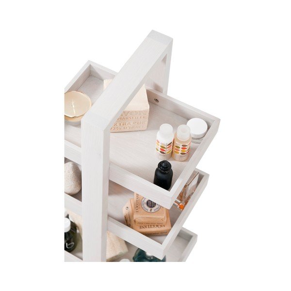 Scaffale in rovere grigio Caddy Quatro Quattro - Wireworks-image-1