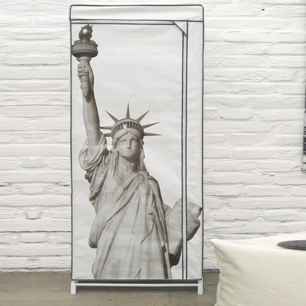 Textilní šatní skříň Compactor Wardrobe Liberty