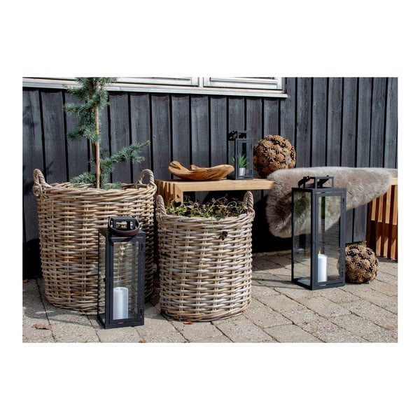 Set di 2 cesti in rattan Indo - House Nordic-image-3