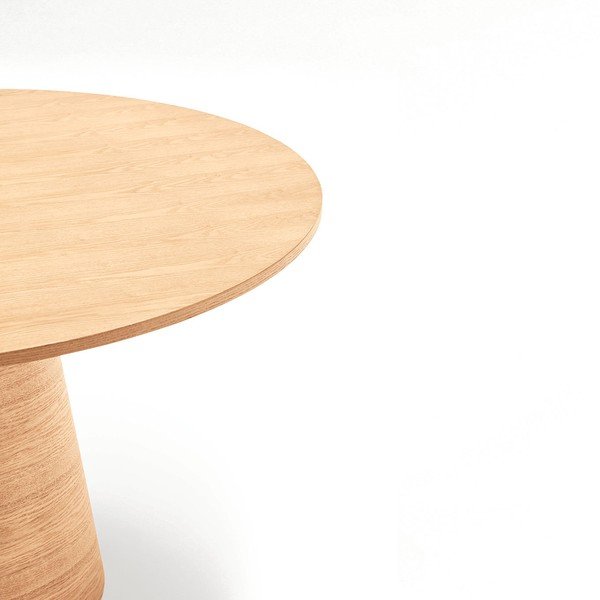 Tavolo da pranzo rotondo con effetto frassino ø 157 cm Cep – Teulat-image-4