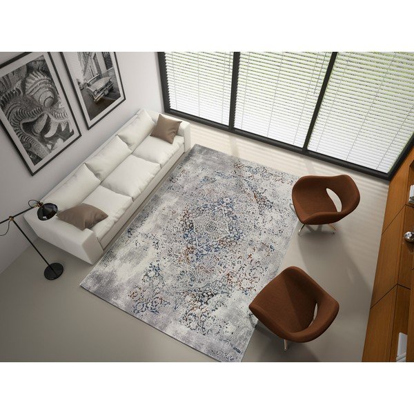 Tappeto grigio , 160 x 230 cm Irania Vintage - Universal-image-1