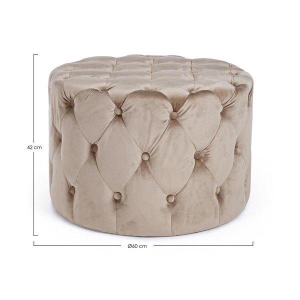Poggiapiedi grigio tortora Lorella – Yes Everyday-image-3