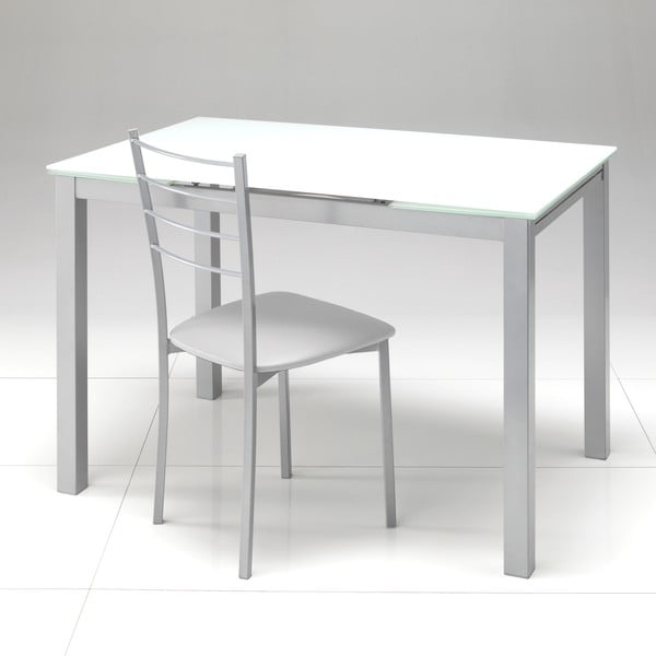 Sedie da pranzo bianche in un set di 2 Just - Tomasucci-image-3