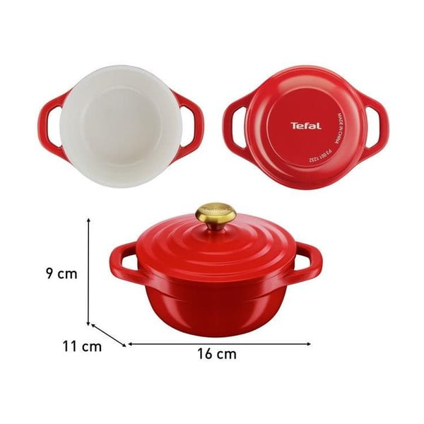Ciotole da forno in set da 2 pezzi ø 11 cm Air Mini - Tefal-image-3