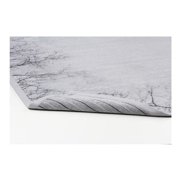 Tappeto bifacciale grigio Argento, 100 x 160 cm Puise - Narma-image-2