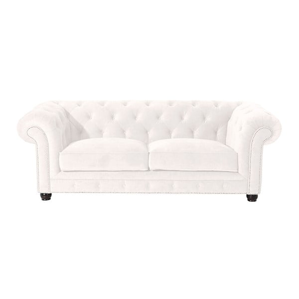 Divano crema Orleans Velvet, 216 cm - Max Winzer