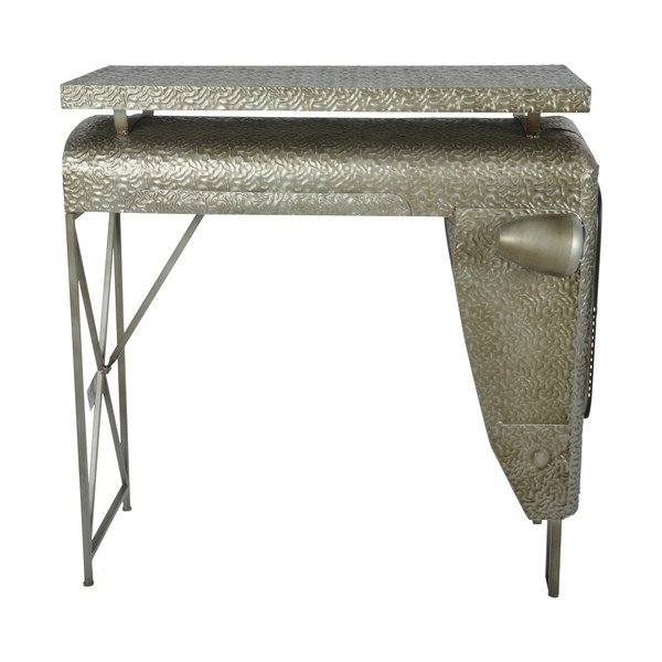 Tavolo da bar grigio Traktor - Esschert Design-image-3