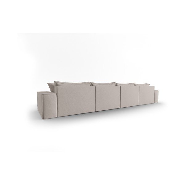 Divano angolare grigio chiaro Mike - Micadoni Home-image-4