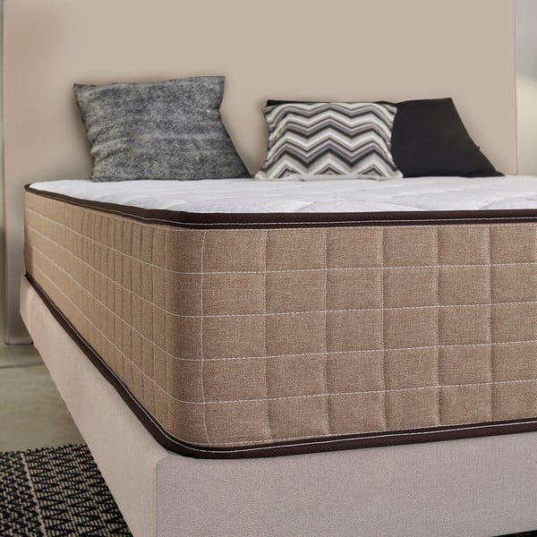 Materasso bifacciale in schiuma media/straordinaria 90x200 cm Cashmere Confort - Moonia-image-3