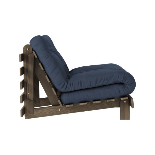 Poltrona blu scuro Roots - Karup Design-image-3