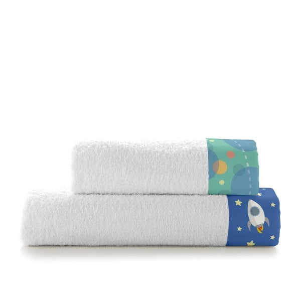 Set di asciugamani e teli da bagno Astronaut - Happynois-image-2