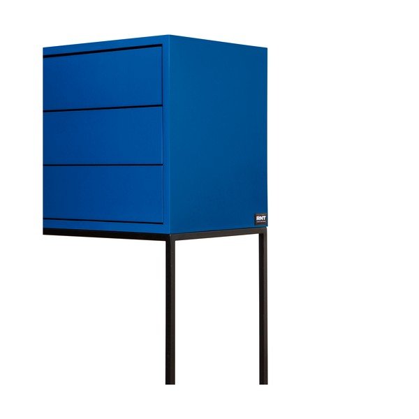 Cassettiera bassa blu 113x88,5 cm Scott - Really Nice Things-image-3