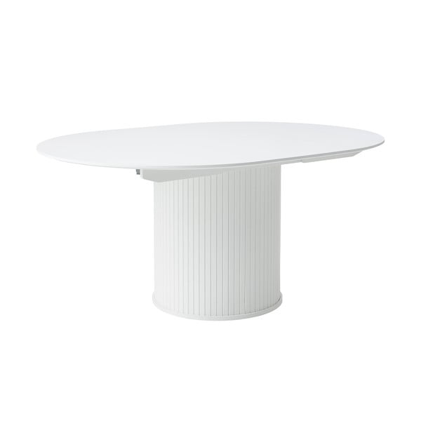 Tavolo da pranzo rotondo allungabile con estensione ø 120 cm Nola – Unique Furniture-image-3
