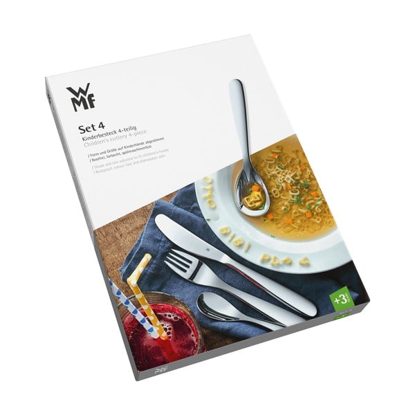 Set di 4 posate per bambini in acciaio inossidabile Safari - WMF-image-1