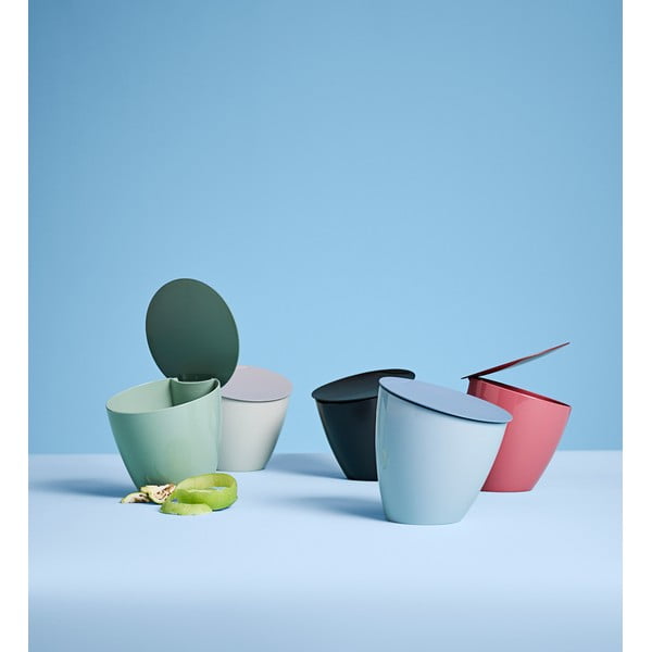 Contenitore per rifiuti compostabili nero da 2,2 l Nordic black - Mepal-image-2