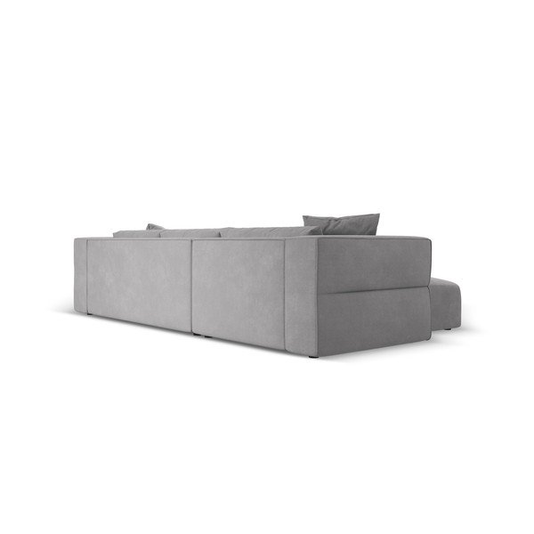 Divano angolare grigio chiaro, angolo sinistro Esther - Milo Casa-image-4