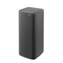Cestino per la spazzatura grigio scuro in acciaio touch 30 l Bo Touch – Brabantia