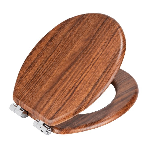 Sedile per WC con chiusura automatica 37 x 43 cm - Wenko-image-2