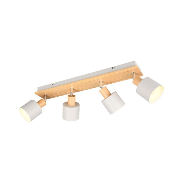 Faretti in colore bianco-naturale ø 9 cm Shanti - Trio-image-2