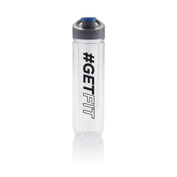 Motivační lahev se sítkem na ovoce XD Design Getfit, 800 ml
