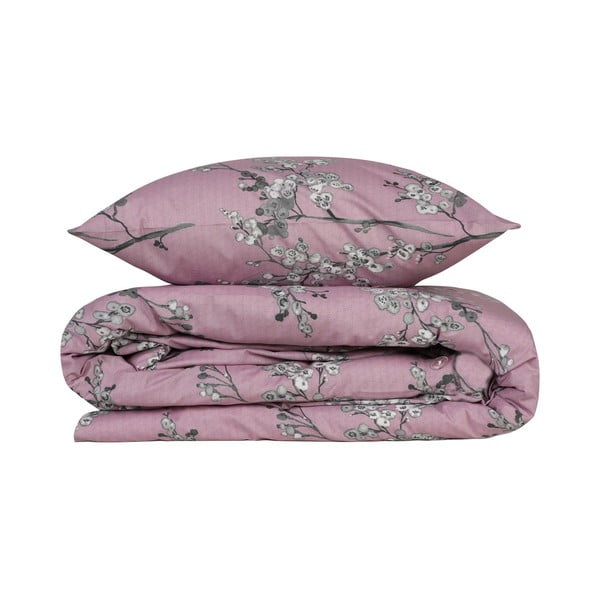 Biancheria da letto matrimoniale rosa  in cotone Renforcé 240x220 cm Chicory - Mijolnir