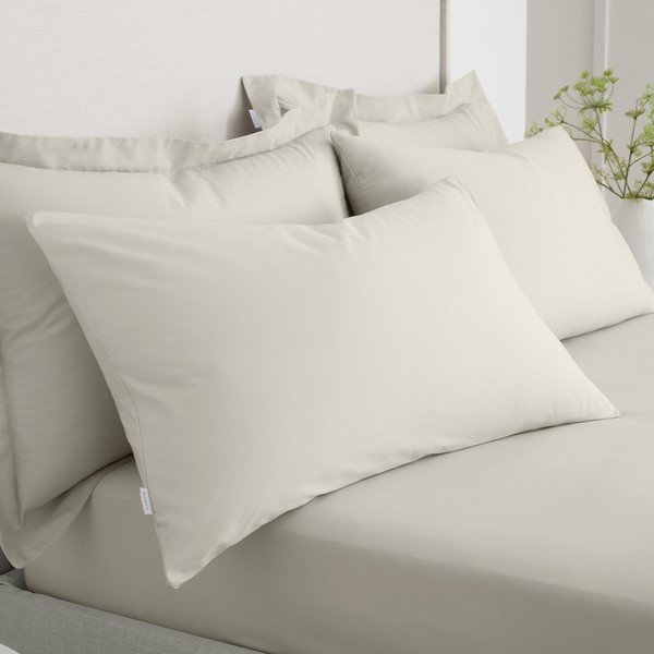 Federe per cuscino in set in percalle di cotone 2 pz 50x75 cm Cotton Percale – Bianca-image-2