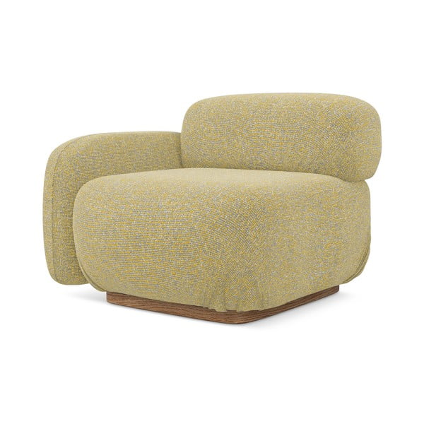 Parte divano componibile giallo (con penisola a sinistra) Ailani – Makamii-image-2