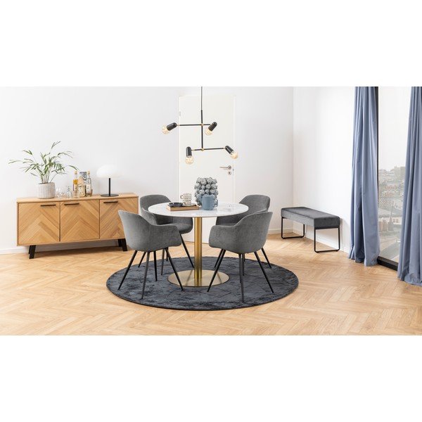 Cassettiera bassa in rovere 150x71 cm Brighton - Actona-image-4