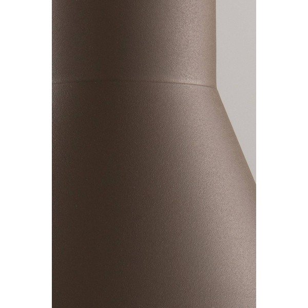Lampadario marrone in alluminio con intensità regolabile ø 10 cm Evan – Jotex-image-3