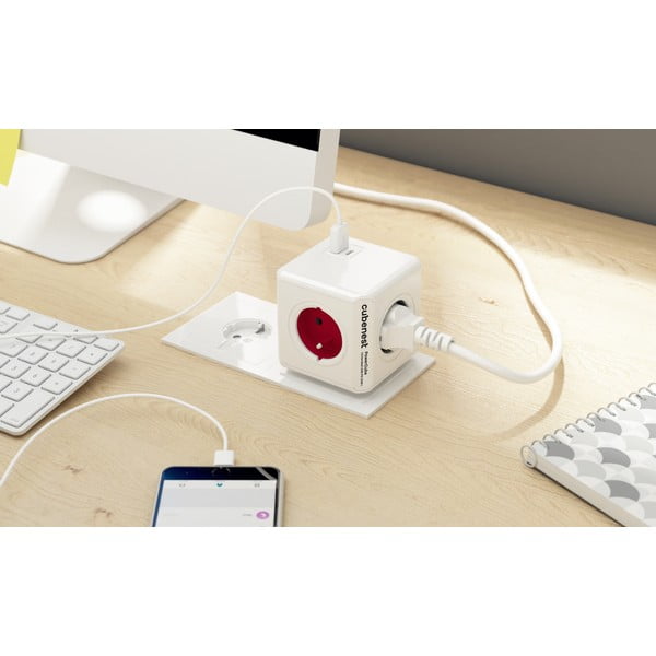Presa di corrente PowerCube Original USB - Cubenest-image-1