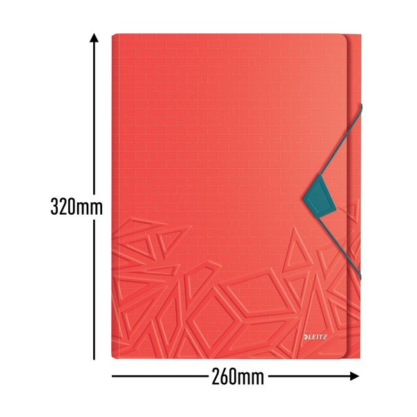 Cartella rossa con scomparti UrbanChic - Leitz-image-3