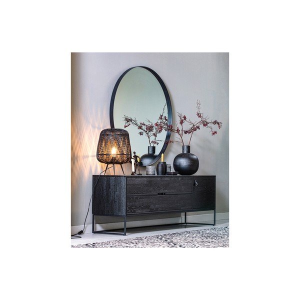 Vaso in metallo con decoro nero Pixie - WOOOD-image-3