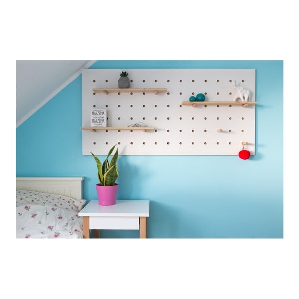 Organizzatore da parete bianco TRIVENTI, 120 x 60 cm Triventi - Ragaba-image-1